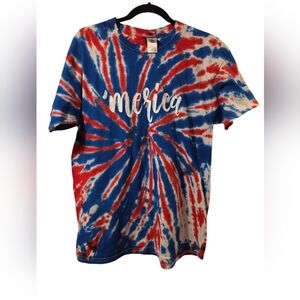 Tie-Dye 'Merica Short Sleeve Tee